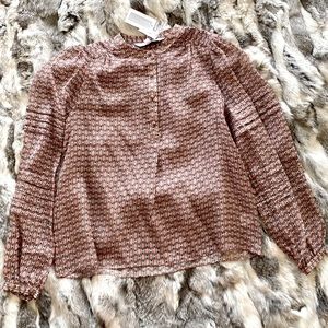 Intermix Clarissa Printed Silk Blouse
